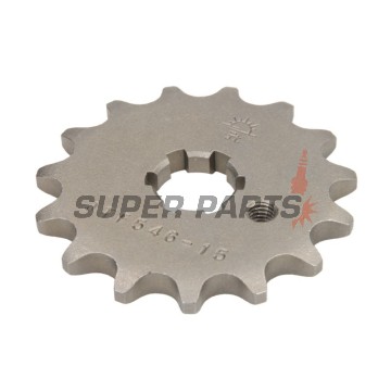 Μπροστινό γρανάζι -JT- JTF546,15, 15 δόντια, Kawasaki KX 100 1988-2021, KX 60 1983-2003, KX 65 2000-2020, KX 80 1979-1982, 1984-1987, 1989-2000, KX 85 2001-2020, Suzuki RM 100 2003, RM 60 2003-2005, RM 65 2003-2006
