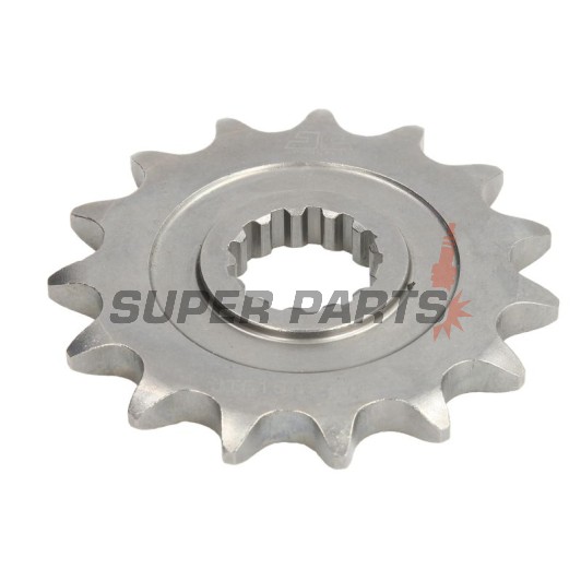 Μπροστινό γρανάζι -JT- JTF1537,15, 15 δόντια, Kawasaki KLV 1000 2004-2006, KLZ 1000 2010, 2012-2019, Z 1000 2003-2020, Z 900 2017-2019, ZR 1000 2010-2014, ZX-10R 1000 2004-2010, 2012-2019, ZX-9R 900 2002-2004