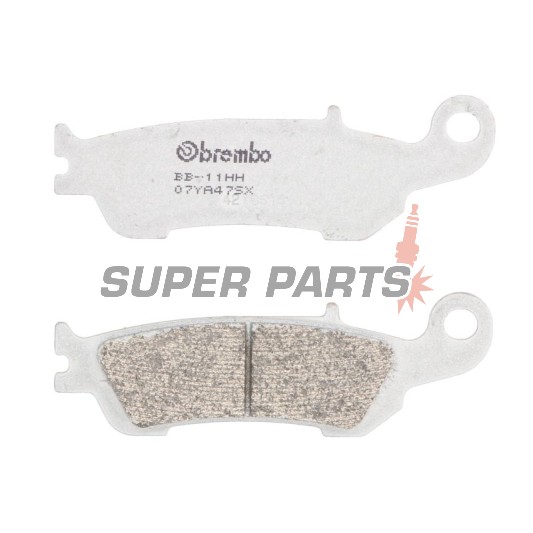 Τακάκια φρένων -BREMBO- 07YA47SX, Yamaha YZ 125 (2003-2010)