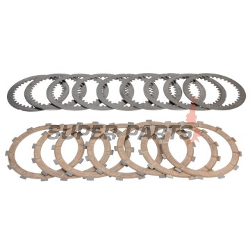 Πλήρες σετ συμπλέκτη -FERODO- FCS0671/2, Cagiva Elefant 900 1991-1994, Ducati 748/998, MH 900E, Monster 900/916S4, SL/SS 900, ST2/ST4/ST4S 1992-2005