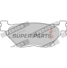 Τακάκια φρένων -FERODO- FDB2126EF, Yamaha FJR 1300 2001-2002, XP T-Max 500/530 2001-2015