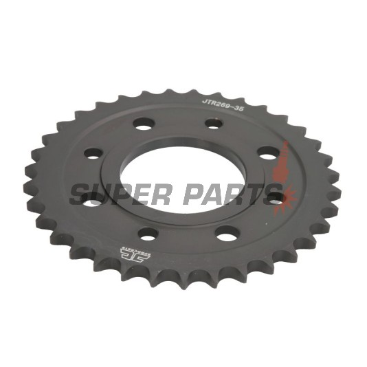 Πίσω γρανάζι -JT- JTR269,35, 35 δόντια, ατσάλινο, Daelim VL 125 2000-2007, VS 125 1997-2003, VT 125 1998-2002, Honda CB 100 1976-1986, CB 125 1973-1989, CBZ 125 2001, CG 125 1977-1983, 1985-2005, CM 125 1982-1997, EZ 90 1990-1996