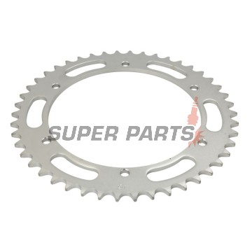 Πίσω γρανάζι -JT- JTR1786,46, 46 δόντια, ατσάλινο, Suzuki PE 250 1980-1982, PE 400 1979