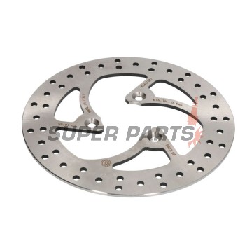Δίσκος φρένου -BREMBO- 68B40758, Peugeot Elyseo 100/125/150, Elystar 125/150, Jet Force 125 (2003-2006)