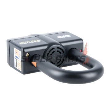Κλειδαριά δισκόφρενου με συναγερμό -OXFORD- Boss Alarm 16mm, μαύρος