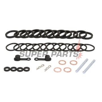 Κιτ επισκευής δαγκάνας φρένου -ALL BALLS- Kawasaki VN 1500 2002-2003, VN 1600 2004, ZRX 1100 1999-2000, ZRX 1200 2001-2005, ZX-12R 1200 2000-2003, ZX-6R 600 2000-2002, ZX-7R 750 1996-2003, ZX-7R 98 2003, ZZR 600 2005-2008