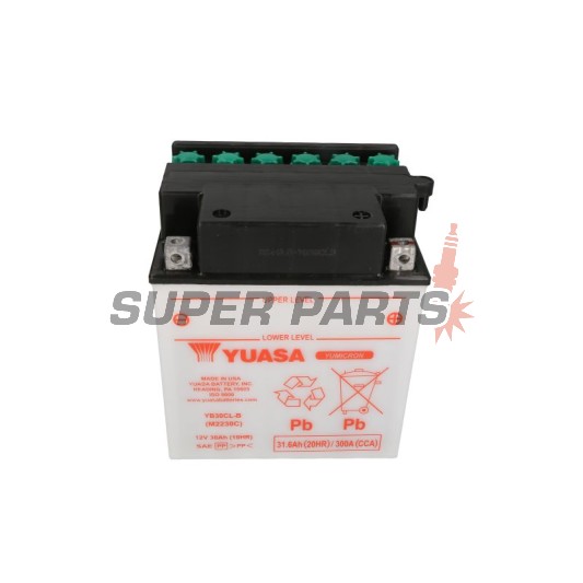 Μπαταρία -YUASA- YB30CL-B, 32Ah 12V