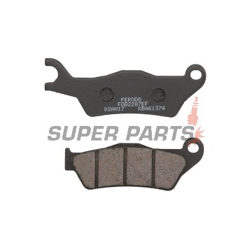 Τακάκια φρένων -FERODO- FDB2287EF, Honda CBF 125 2009-2017, Suzuki GSX-R/GSX-S 125 2017-2020