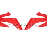 Μπροστινά πλαϊνά πλαστικά -POLISPORT- κόκκινα, HONDA CRF 250 2004-2009
