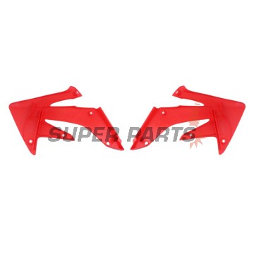 Μπροστινά πλαϊνά πλαστικά -POLISPORT- κόκκινα, HONDA CRF 250 2004-2009