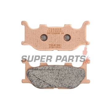 Τακάκια φρένων -FERODO- FDB2003ST, Yamaha FZ6 600/MT-03 660/SR 125/XJ 600S Diversion/XV Virago 125 250/XVS Drag Star 125 250 1100/YP Majesty 250 400 (1995-2009)