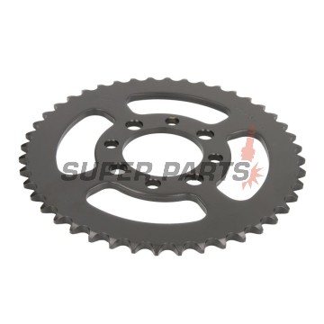 Πίσω γρανάζι -JT- JTR801,44, 44 δόντια, ατσάλινο, Kawasaki AE 50 1982-1983, AE 80 1981-1983, AR 50 1981-1983, AR 80 1982-1983, KLX 110 2002-2020, Z 125 2019-2020, Suzuki DR-Z 110 2003-2005, FM 50 1980-1998, FR 70 1975-1987, GT 50 1977-1980