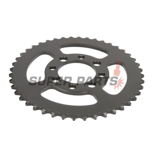 Πίσω γρανάζι -JT- JTR801,44, 44 δόντια, ατσάλινο, Kawasaki AE 50 1982-1983, AE 80 1981-1983, AR 50 1981-1983, AR 80 1982-1983, KLX 110 2002-2020, Z 125 2019-2020, Suzuki DR-Z 110 2003-2005, FM 50 1980-1998, FR 70 1975-1987, GT 50 1977-1980