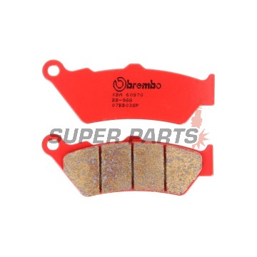 Τακάκια φρένων -BREMBO- 07BB03SP, Aprilia ETV1000/Moto650/Pegaso650/RS125, BMWC1650-800GS/R1250, Ducati1000, HondaCB/CBF/CBR/CRF/VFR500-1000, KTM690-990, Guzzi1000-1200, YamahaDT/XT125-660
