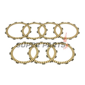 Σετ δίσκων συμπλέκτη -TRW- MCC530-7C, KTM EXC 250/400/525 (2000-2004), SX 400/450/520/525 (2000-2003), SXS 450 (2003)