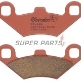 Τακάκια φρένων -BREMBO- 07PO02SD, Polaris Scrambler 400/500/500 H.O. (2WD & 4WD), Polaris Sportsman 400/500 EFI/H.O./Touring/X2/6x6 ATV