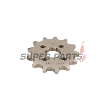 Μπροστινό γρανάζι -JT- JTF253,13, 13 δόντια, Honda ATC 70 1976-1981, C 50 1970-1982, C 70 1985-1986, C 72 1975-1984, C 90 1983-2000, 2002, CF 50 1979-1996, CR 50 1984, CR 60 1986, CR 80 1980-1985, CRF 110 2013-2021, CY 50 1979-1984