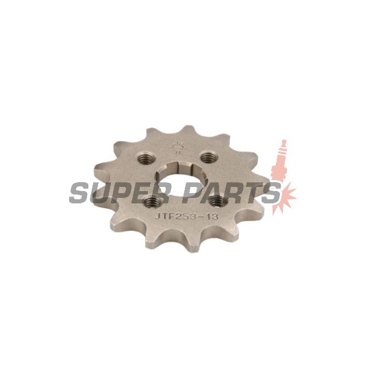 Μπροστινό γρανάζι -JT- JTF253,13, 13 δόντια, Honda ATC 70 1976-1981, C 50 1970-1982, C 70 1985-1986, C 72 1975-1984, C 90 1983-2000, 2002, CF 50 1979-1996, CR 50 1984, CR 60 1986, CR 80 1980-1985, CRF 110 2013-2021, CY 50 1979-1984