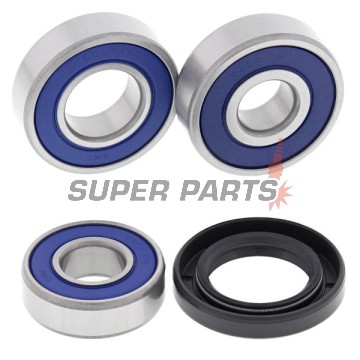 Σετ ρουλεμάν τροχού -4 RIDE- πίσω, Kawasaki BN 125 2001-2007, Kawasaki KZ 200 1978-1979