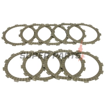 Σετ δίσκων συμπλέκτη -TRW- MCC221-9, Kawasaki Z750/Z750R/Z800 (2003-2017), ZR-7S 750S (2005-2006), ZX-6R Ninja 600/636 & ZX-6RR (1995-2004)