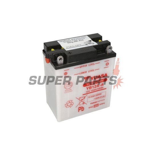 Μπαταρία -YUASA- YB12A-A, 13Ah 12V