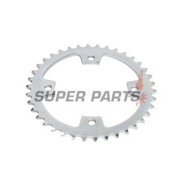 Πίσω γρανάζι -JT- JTR1072,38, 38 δόντια, ατσάλινο, Kymco KXR 250 2002-2003, KXU 250 2002-2005, Maxxer 300 2005-2010, MXU 250 2005-2015
