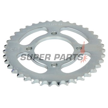 Πίσω γρανάζι -JT- JTR838,39, 39 δόντια, ατσάλινο, Yamaha DT 100 1976-1980, DT 125 1988, RD 125 1974-1976, RS 100 1976-1979, RSX 100 1995, T 105 1997-1998, YB 100 1978-1981, YBA 125 2007-2009, YBR 125 2005-2016