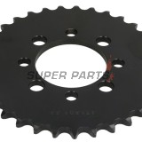 Πίσω γρανάζι -JT- JTR801,33, 33 δόντια, ατσάλινο, Kawasaki AE 50 1982-1983, AE 80 1981-1983, AR 50 1981-1983, AR 80 1982-1983, KLX 110 2002-2020, Z 125 2019-2020, Suzuki DR-Z 110 2003-2005, FM 50 1980-1998, FR 70 1975-1987, GT 50 1977-1980
