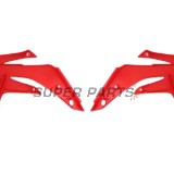 Μπροστινά πλαϊνά πλαστικά -POLISPORT- κόκκινα, HONDA CR 150 2007-2023