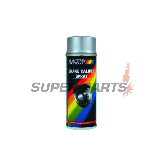 Βαφή δαγκανών φρένων σε σπρέι -MOTIP- ασημί, 400ml