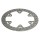 Δίσκος φρένου -TRW- MST205, 276mm, Honda CBR125R (2004-2010)/CBR600F (1987-1994)/CBX750F (1984-1986)/FX650 Vigor (1999-2002)/PC800 Pacific Coast (1988-1998)/VF1000 (1983-1986)/VFR750F (1986-1987)/XLV750R (1983-1985)