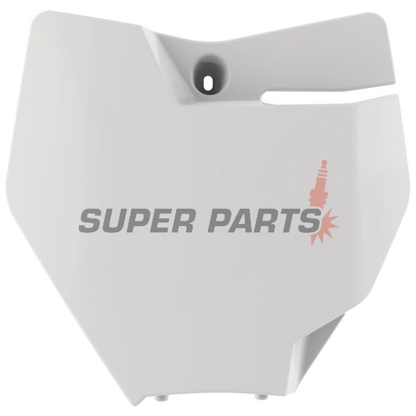 Μάσκα/πινακίδα αριθμού motocross -POLISPORT- λευκή, KTM SX 85 2018-2023