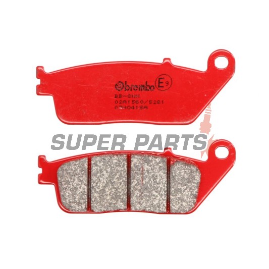 Τακάκια φρένων -BREMBO- 07HO41SA, Aprilia MX 125, Pegaso 650, RSV 1000 | Cagiva Elefant 750, Navigator 1000 | Ducati Monster 696, Multistrada 620 | Honda CBR 600, CB 1000, CBF 500 | Yamaha MT-07 700, YZF 600, XJR 1300 | KTM EXC 250, SX 125 | Suzuki GSF 12