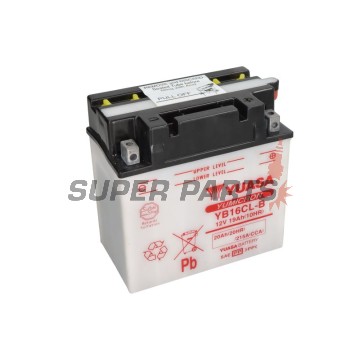 Μπαταρία -YUASA- YB16CL-B, 20Ah 12V