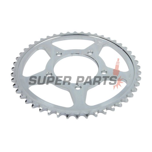 Πίσω γρανάζι -JT- JTR829,48, 48 δόντια, ατσάλινο, Suzuki GSF 600 1994-2004, GSF 650 2005-2006, GSX 600/750 1989-2006, GSX-R 1100 1986-1988, GSX-R 400 1988-1989, GSX-R 600 1992-1993, GSX-R 750 1985-1990, RF 600 1993-1997, VZ 800 1997-2004