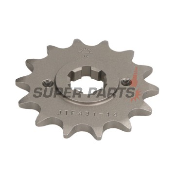 Μπροστινό γρανάζι -JT- JTF431,14, 14 δόντια, Suzuki PE 250 1978-1982, RM 250 1979-1981, RM 400 1978-1980