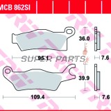 Τακάκια φρένων -TRW- MCB862SI, CAN-AM Outlander 450/500/570/650/800R/1000 (2013-2018); Renegade 500/570/1000/1000R/XC (2012-2018)