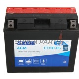 Μπαταρία -EXIDE- YT12B-BS, 10Ah 12V