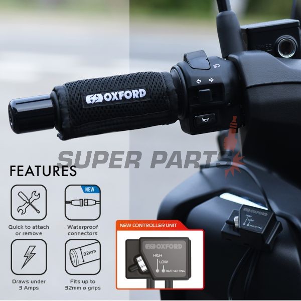 Θερμαινόμενα γκριπ -OXFORD- HotGrips Premium Cruiser