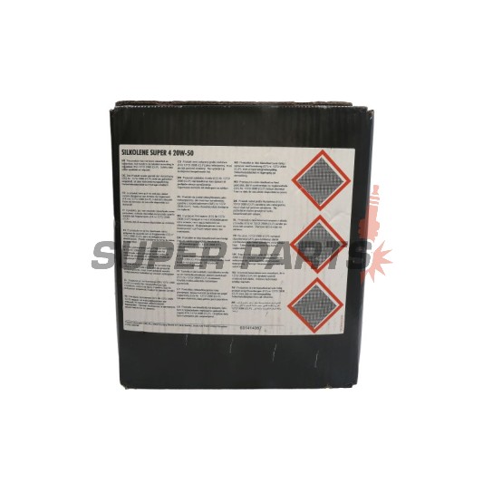 Λάδι κινητήρα -SILKOLENE- 20W50, ημισυνθετικό, 20L CUBE