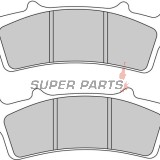 Τακάκια φρένων -FERODO- FDB2105EF, Aprilia Atlantic/Scarabeo/Sportcity (125-500, 2003-2015); Kymco People 125i GT; Malaguti Madison 250/400; Peugeot Elyseo 125; Piaggio Beverly 350