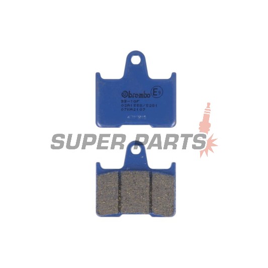 Τακάκια φρένων -BREMBO- 07KA2107, Kawasaki ZX-7RR 750N (Ninja) 1996-1999, Kawasaki ZZR 1400A 2006-2007, Suzuki GSF 650S (Bandit) 2005-2006, Suzuki GSX 1400 2002-2007, Suzuki GSX-R 600,750,1000 2001-2006