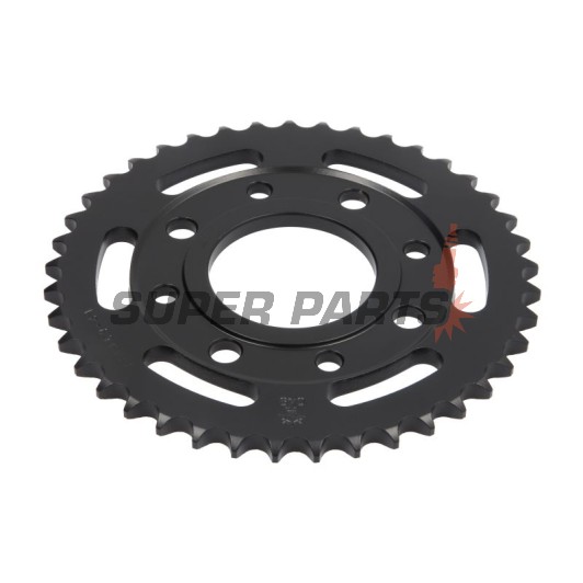 Πίσω γρανάζι -JT- JTR269,41, 41 δόντια, ατσάλινο, Daelim VL 125 2000-2007, VS 125 1997-2003, VT 125 1998-2002, Honda CB 100 1976-1986, CB 125 1973-1989, CBZ 125 2001, CG 125 1977-1983, 1985-2005, CM 125 1982-1997, EZ 90 1990-1996