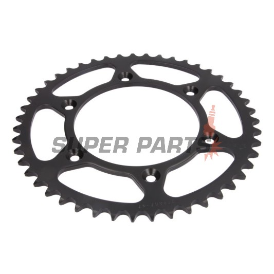 Πίσω γρανάζι -JT- JTR897,47, 47 δόντια, ατσάλινο, Husaberg FC 350 1996, FC 400 1996-1999, FC 450 2004-2006, FC 501/600 2000, FC 550 2003-2008, FE 250 2013, FE 350 1996, FE 390 2010-2012, FE 400 2000-2003, FE 450 2004-2013, FE 501 2000, 2013