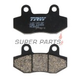 Τακάκια φρένων -TRW- MCB822, Honda CH125 Spacy, Hyosung Comet/GT/GV Aquila/RX/XRX/Karion, Kymco Pulsar 125 (1998-2010)