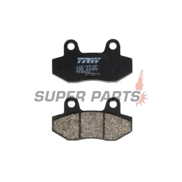 Τακάκια φρένων -TRW- MCB822, Honda CH125 Spacy, Hyosung Comet/GT/GV Aquila/RX/XRX/Karion, Kymco Pulsar 125 (1998-2010)