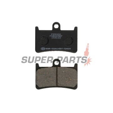 Τακάκια φρένων -FERODO- FDB605EF, Yamaha R1/R6, MT-07/09/10, FZ1/FZ6/FZ8 Fazer, FJR1300, TDM900, XJR1300, T-Max 530, Super Tenere 1200