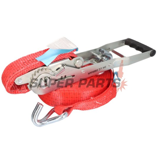 Ιμάντας πρόσδεσης -CARGOPARTS- 12m, με καστάνια, 550daN