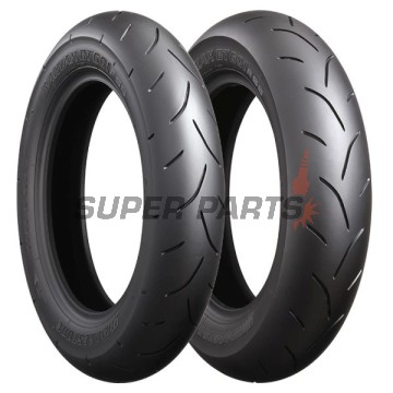 Μπροστινό ελαστικό σκούτερ -BRIDGESTONE- 100/90-12, BT601 FS YCX (μαλακό)