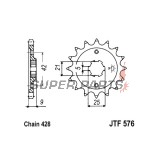 Μπροστινό γρανάζι -JT- JTF576,18, 18 δόντια, Yamaha XT 350 1985-2000